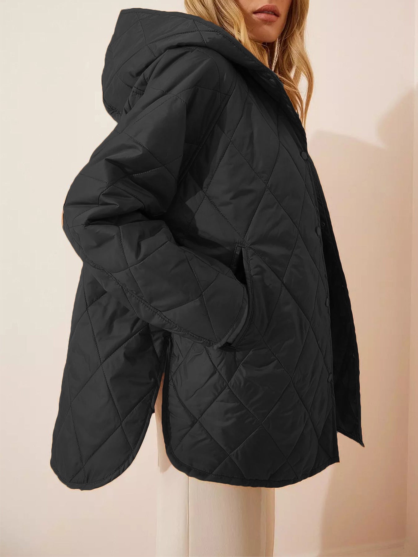 Brita – Lockere Winterjacke In Mittlerer Länge