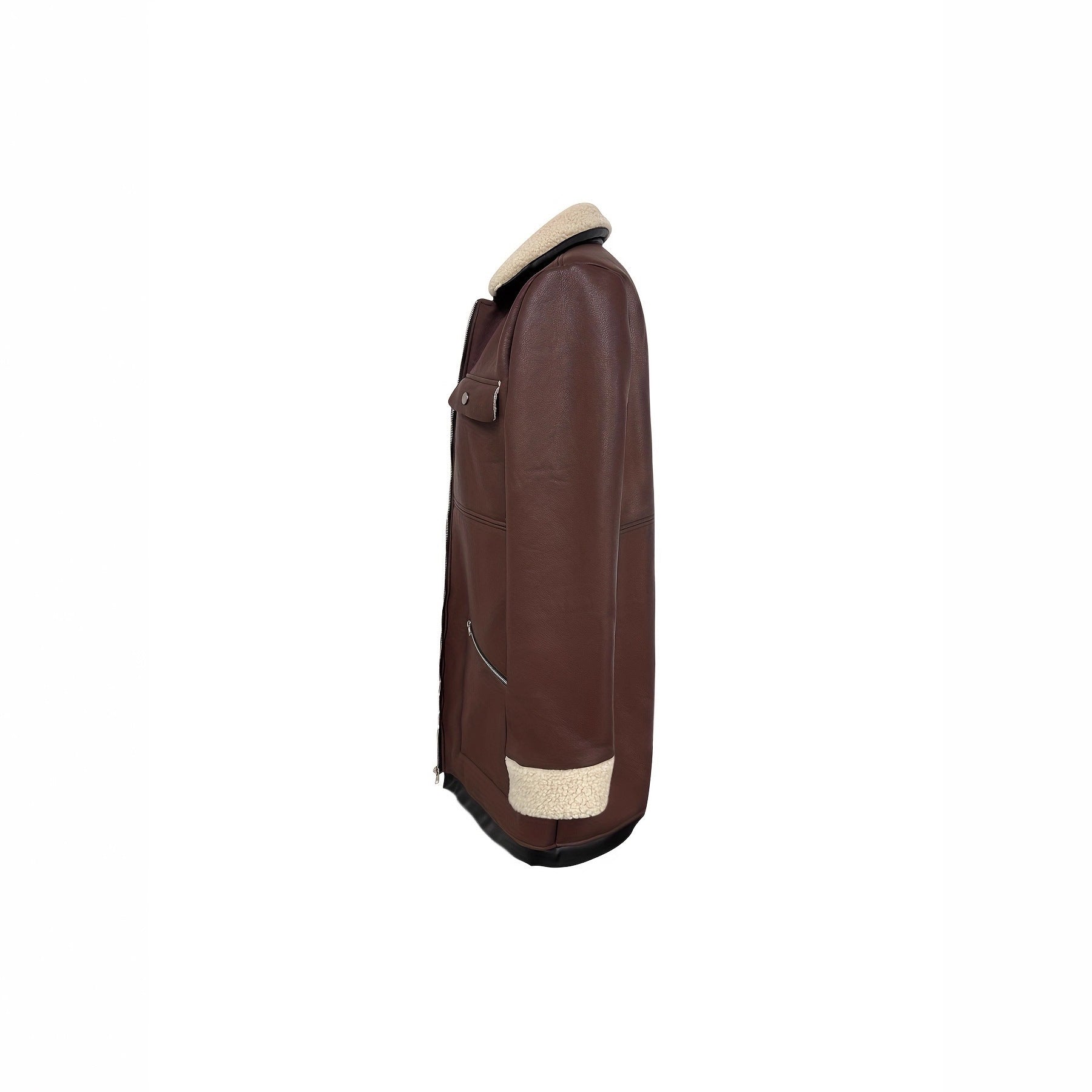 Barbara – Elegante Jacke Mit Kragen Und Reißverschluss
