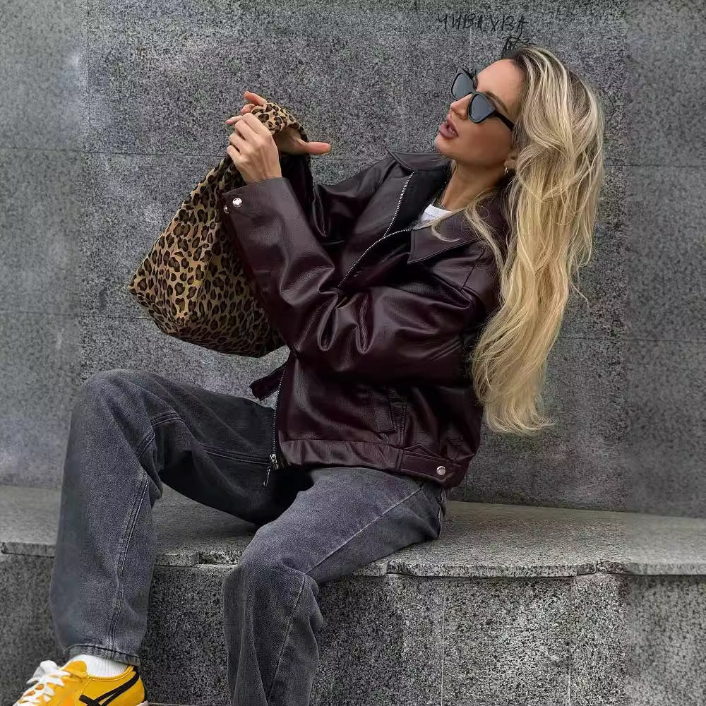 Carla – Elegante Jacke Mit Reißverschluss