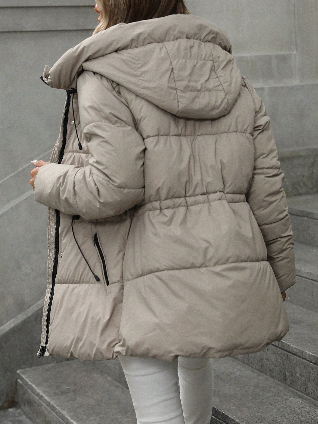 Clara – Gefütterte Winterjacke Mit Kapuze