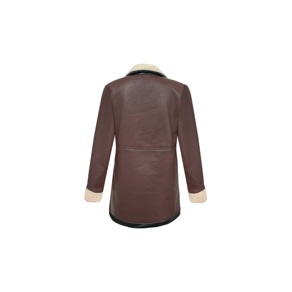 Barbara – Elegante Jacke Mit Kragen Und Reißverschluss