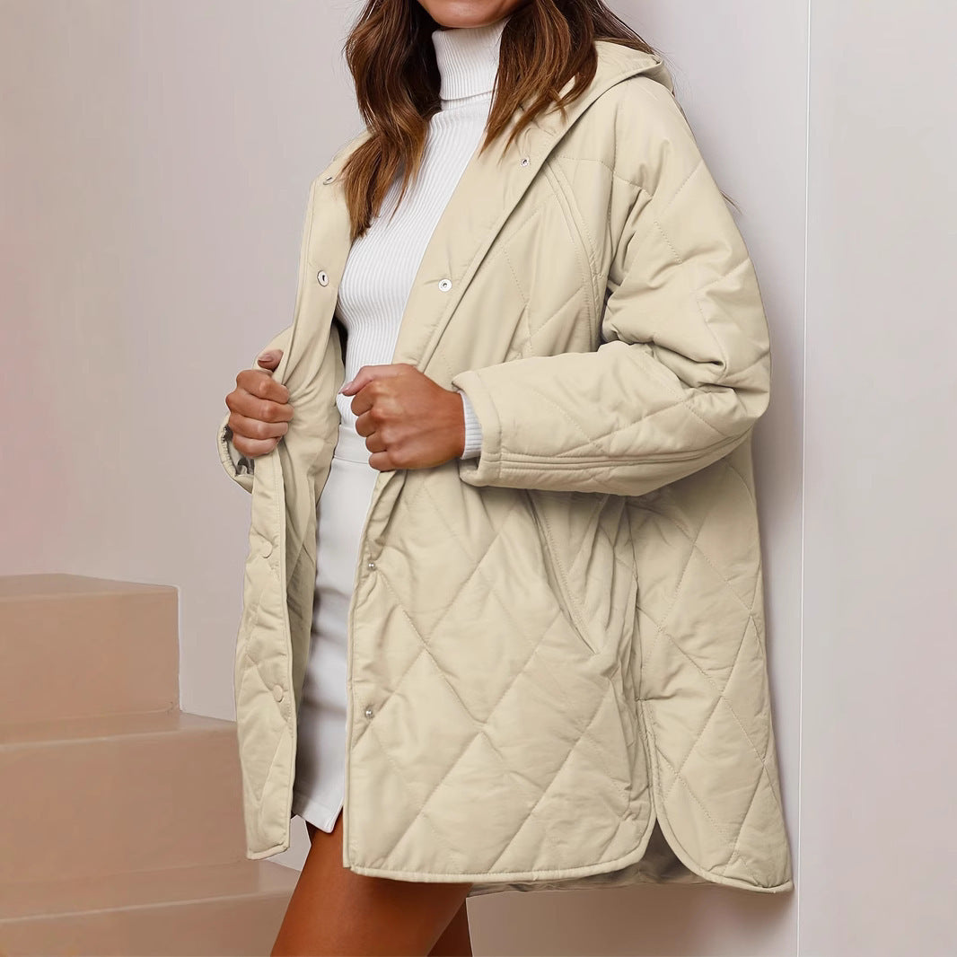 Brita – Lockere Winterjacke In Mittlerer Länge