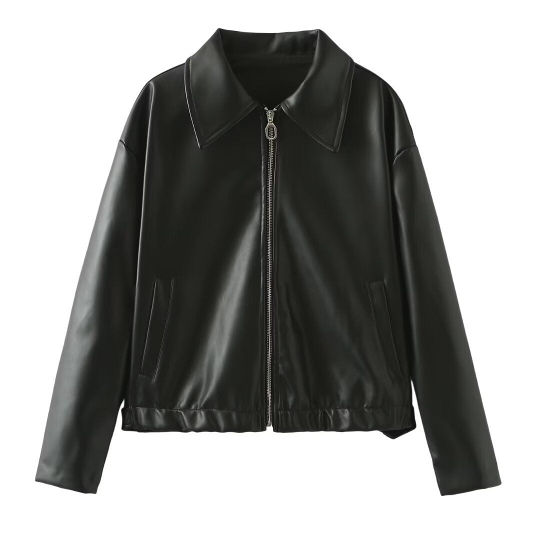 Carla – Elegante Jacke Mit Reißverschluss