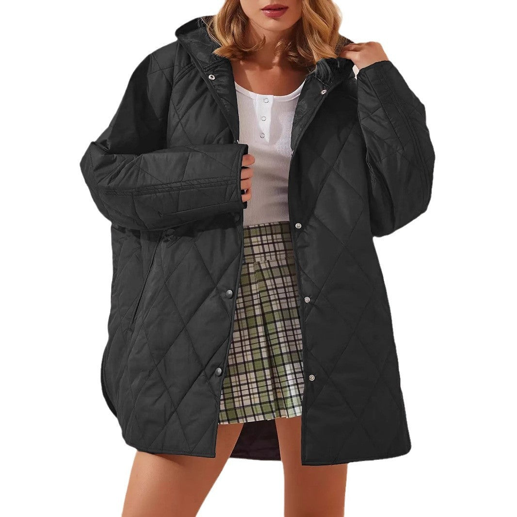 Brita – Lockere Winterjacke In Mittlerer Länge